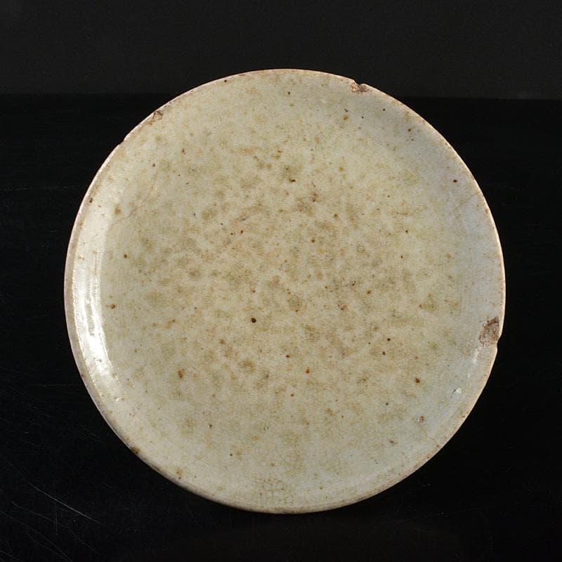 朝鮮美術　李朝　高麗白磁　祭器　C　R6024