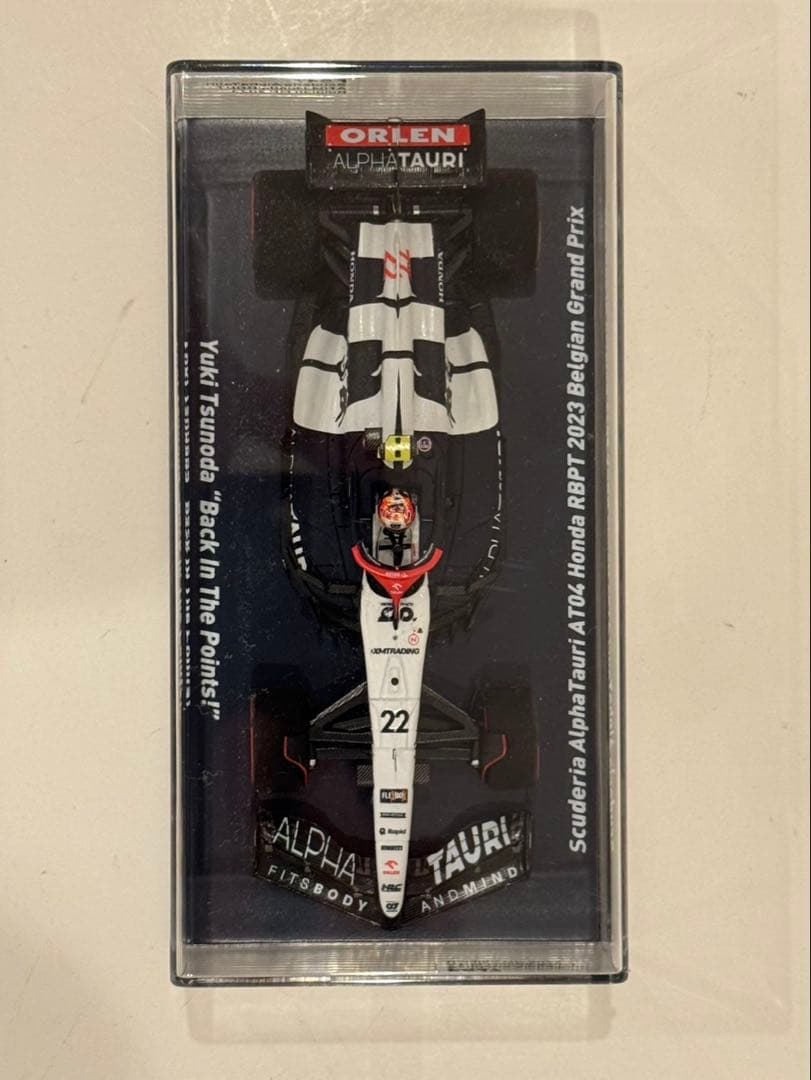 【限定品】『F1速報』特注1/43アルファタウリ AT04 ベルギーGP2023