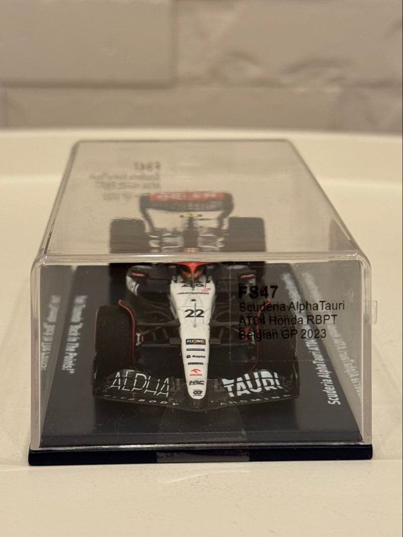 【限定品】『F1速報』特注1/43アルファタウリ AT04 ベルギーGP2023