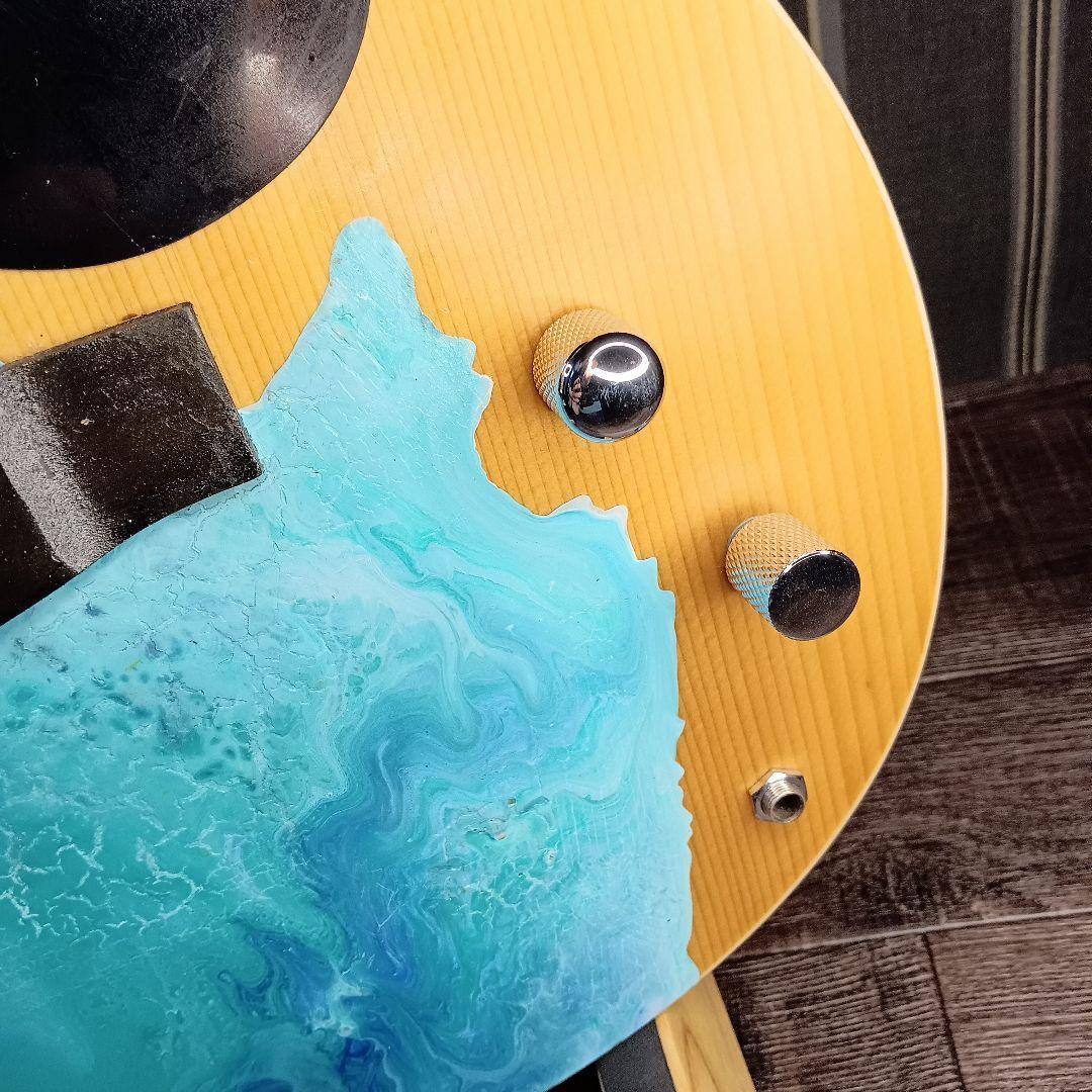 MARINE マリブ風 エレアコ ギター カスタム CUSTOM ナチュラル