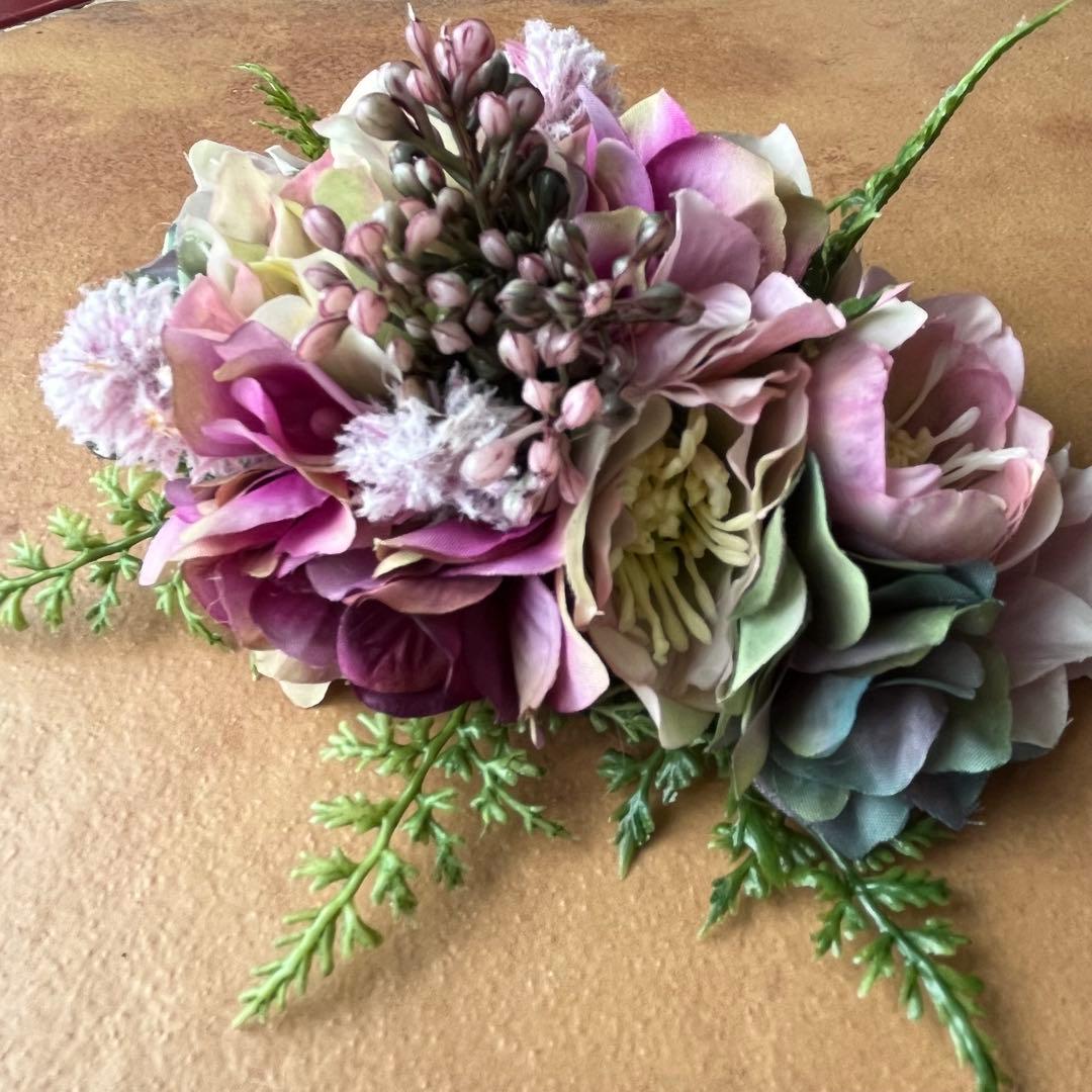 ❤️ 限定1点❤️スパイダーリリーとワイルドローズと木の実のピンクのレイ