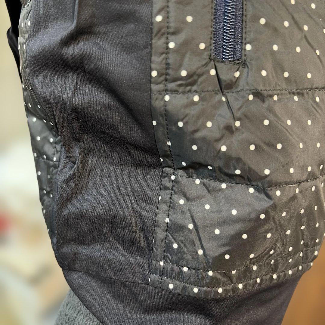 【未使用】BEAMS GOLF ドット柄ジャケット ニット　防寒　コーティング