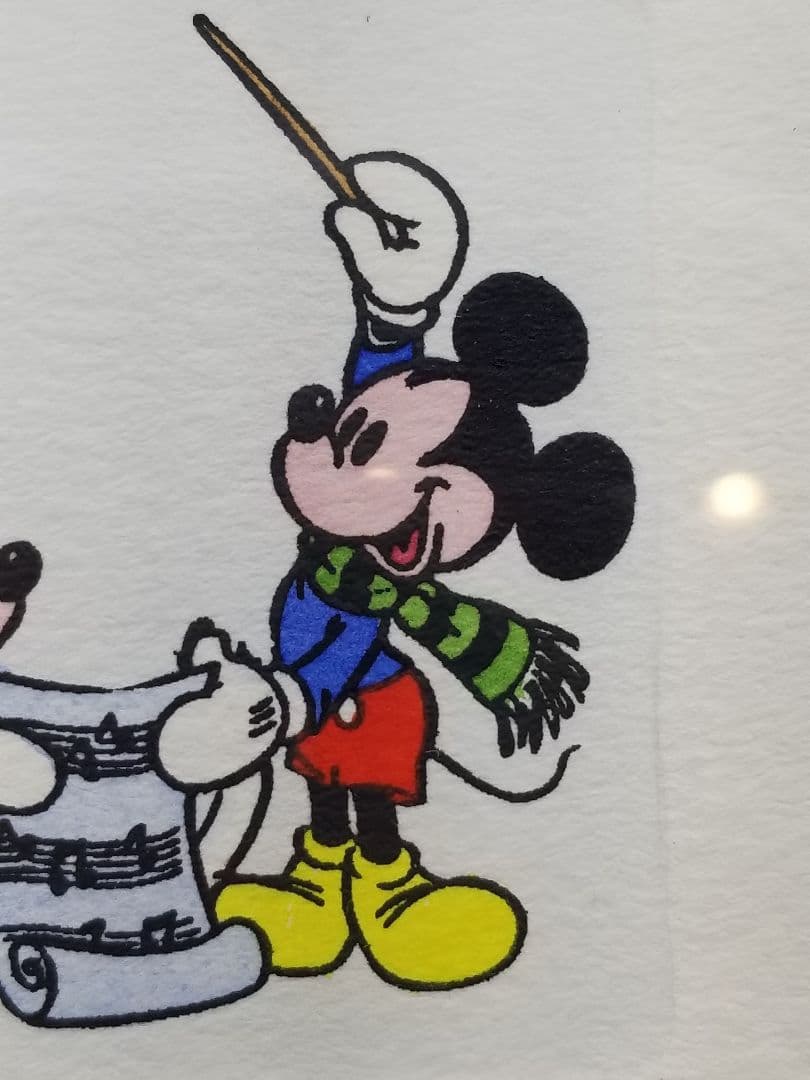 ディズニー ウォルトディズニー ミッキー＆ミニー　絵画