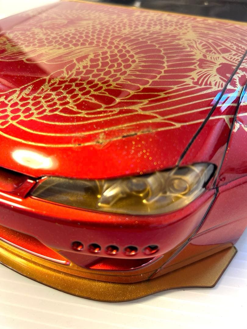 アディクション シルビアS15 ラジコン ボディ ロケットバニー 未使用