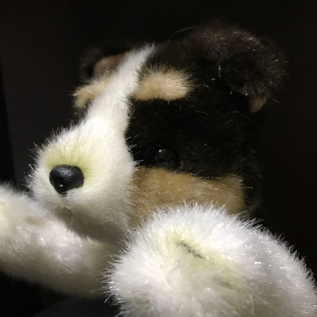 ぬいぐるみ　犬　いぬ　シェルティー　仔犬　サンアロー　レトロ❣️