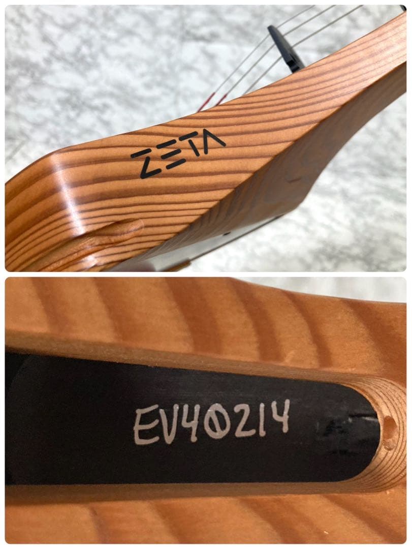 【音出し確認済み 美品】ZETA エレキバイオリン ARCHET KUN 希少