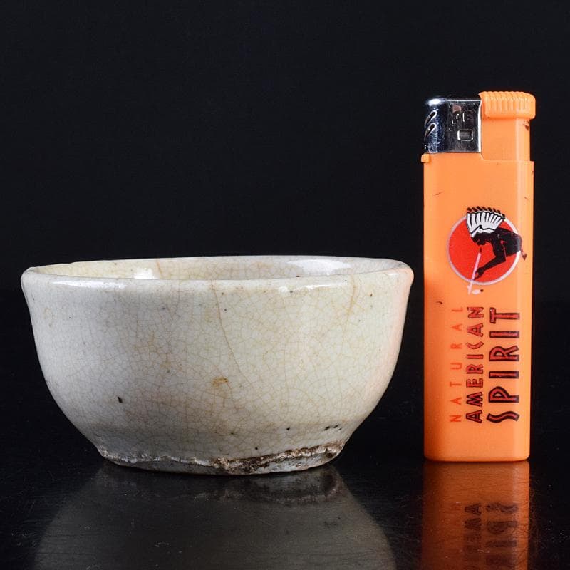 朝鮮美術　李朝　高麗白磁　盃　M　R7793