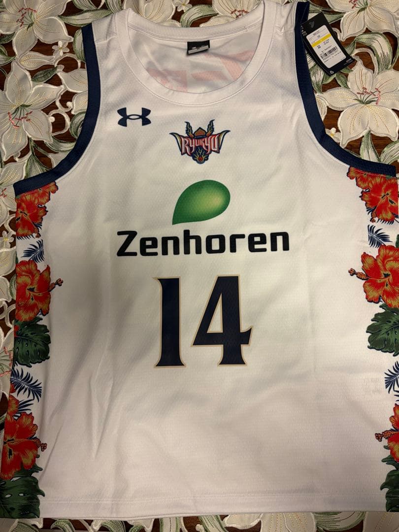 新品　琉球ゴールデンキングス 14 岸本　25-26ユニフォーム　レプリカ　M