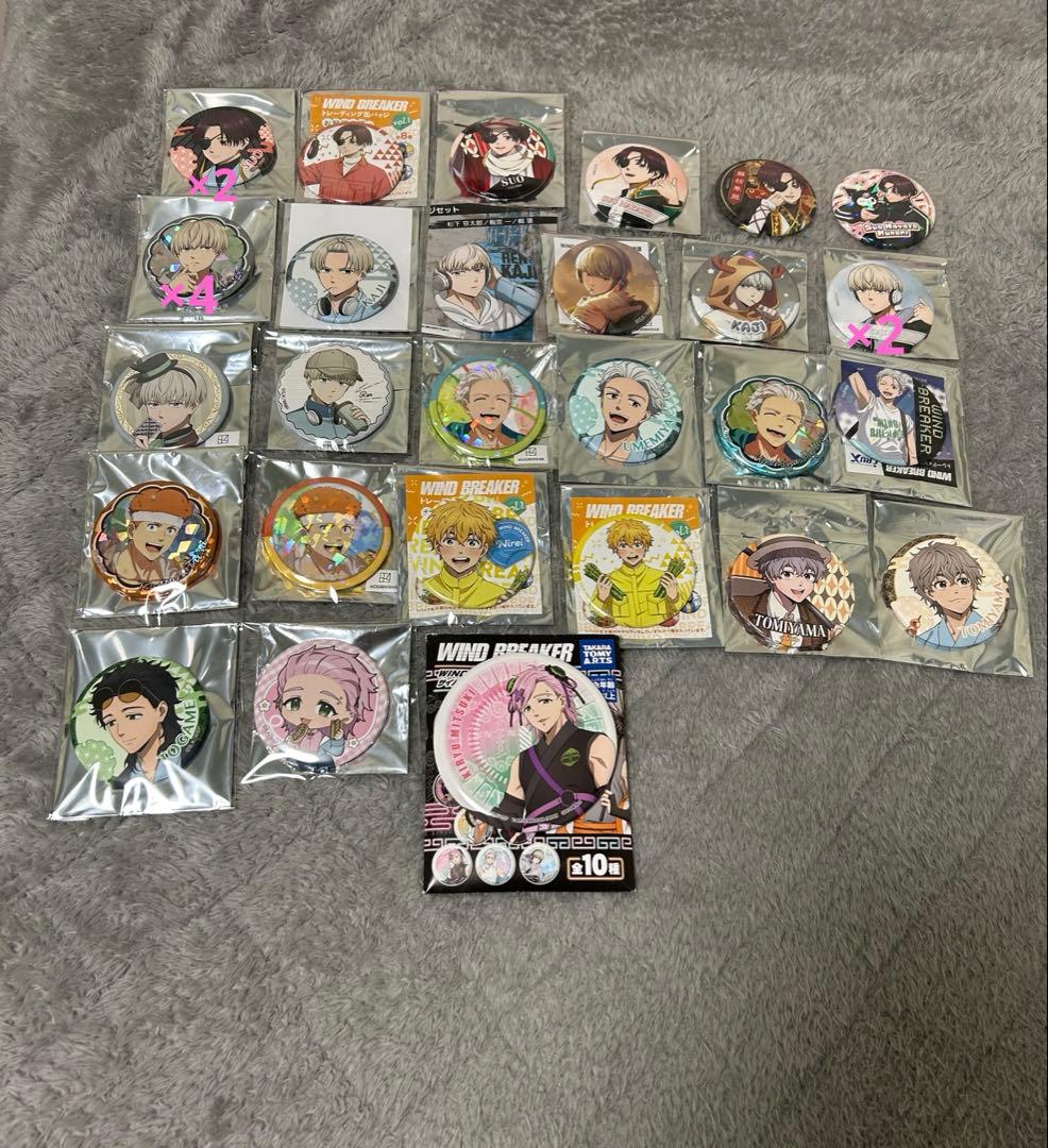 WIND BREAKER ウィンブレ グッズ 缶バッジ アクリルスタンド まとめ