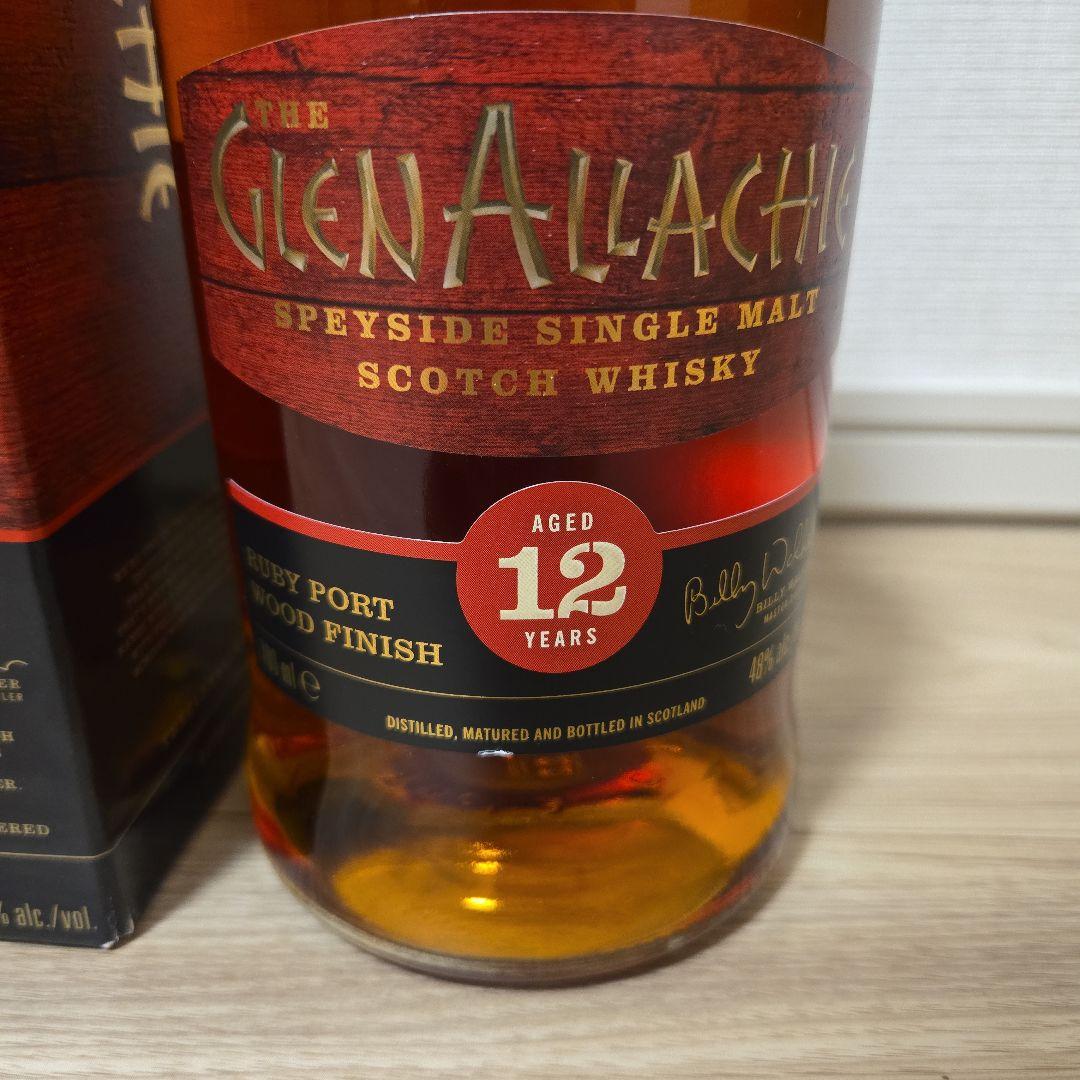 グレンアラヒー　12年 ルビーポートウッドフィニッシュ