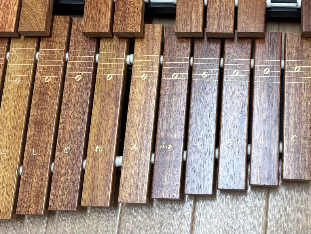 ゼンオン 卓上木琴　シロフォン 32音　ZX-32BK