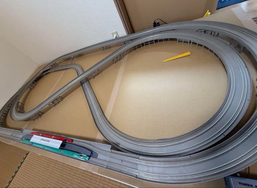 【現品限り】TOMIX 複線スラブレール、駅、E5系E6系