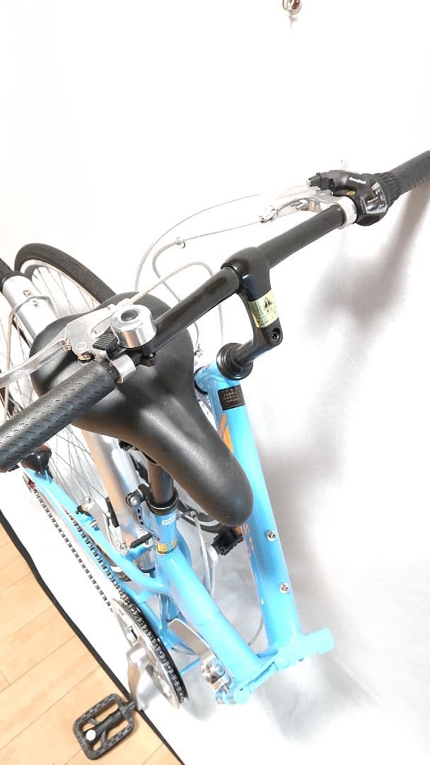 クロスバイク 折りたたみ自転車 約16kg テルメス シマノ6段変速 700×