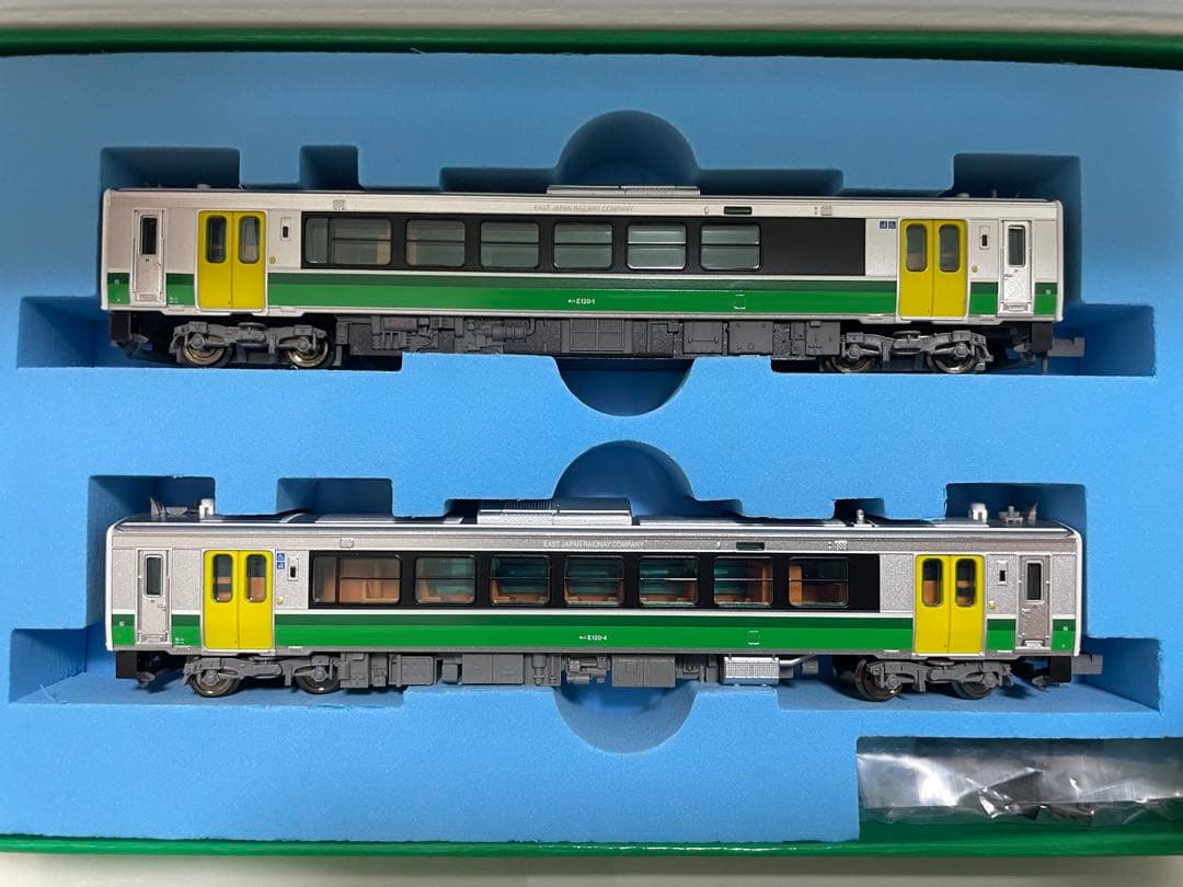 マイクロエース キハE120 新塗装 只見線 2両セット 管理番号1