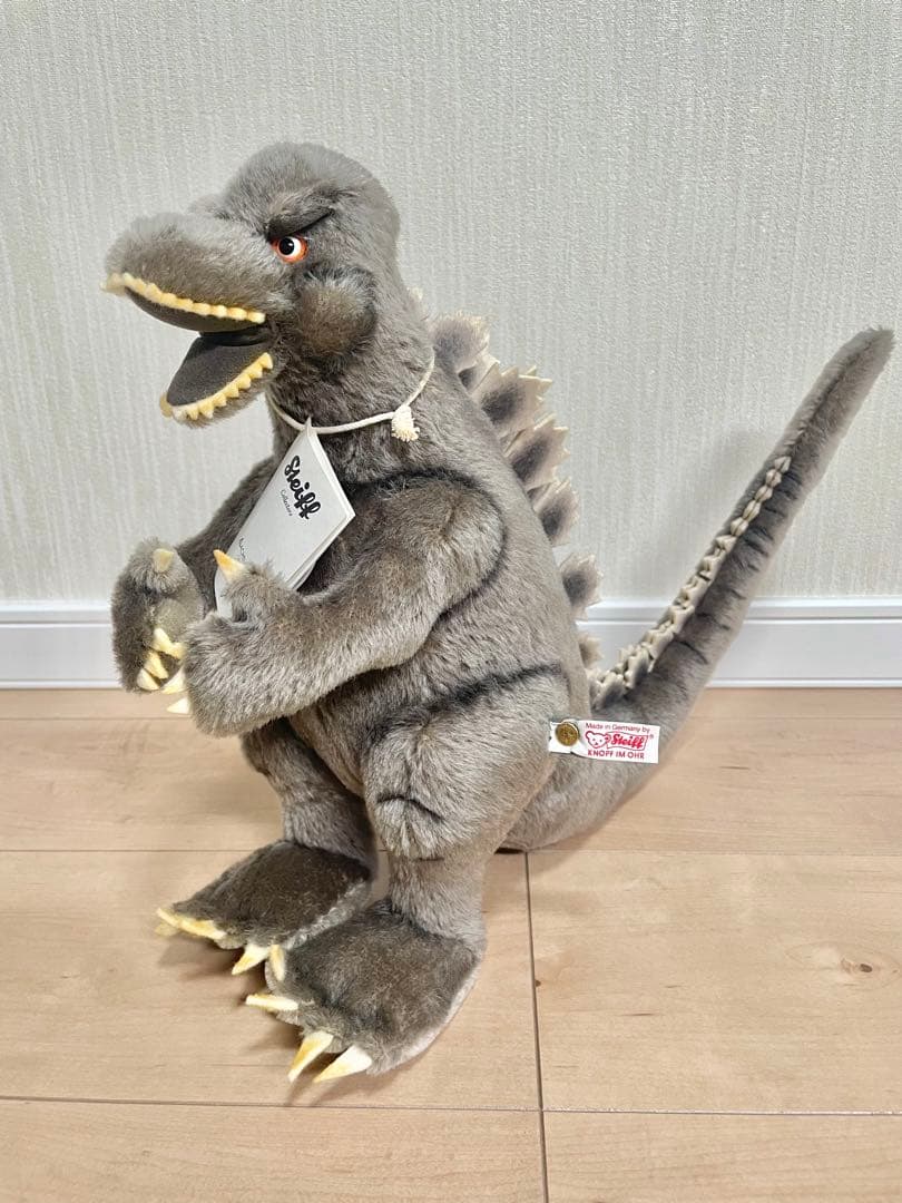 シュタイフ　ゴジラ　ぬいぐるみ