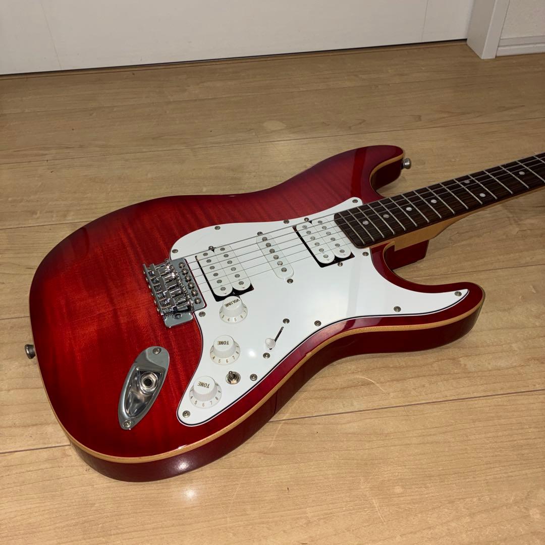 トラ目！希少！Legend エレキギター ストラトタイプ LST-FMX HSH