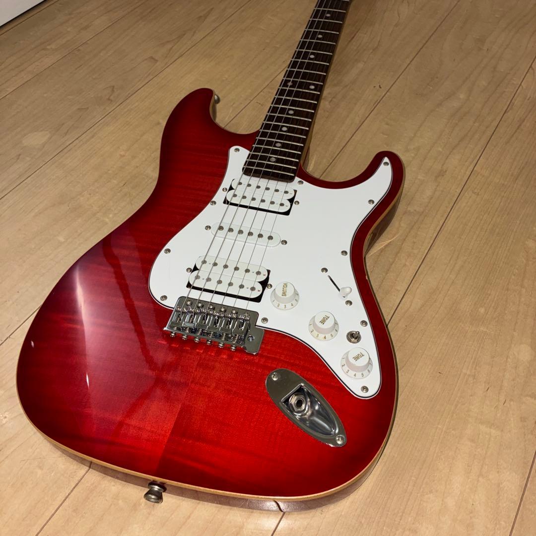 トラ目！希少！Legend エレキギター ストラトタイプ LST-FMX HSH