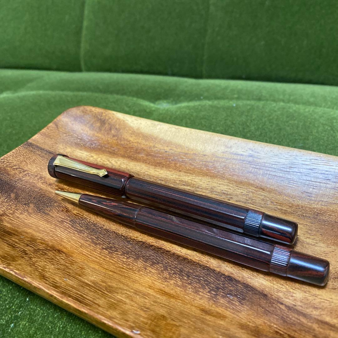 宮古さんの家 カヴェコ エボナイト ボールペン 1.18mmシャーペン