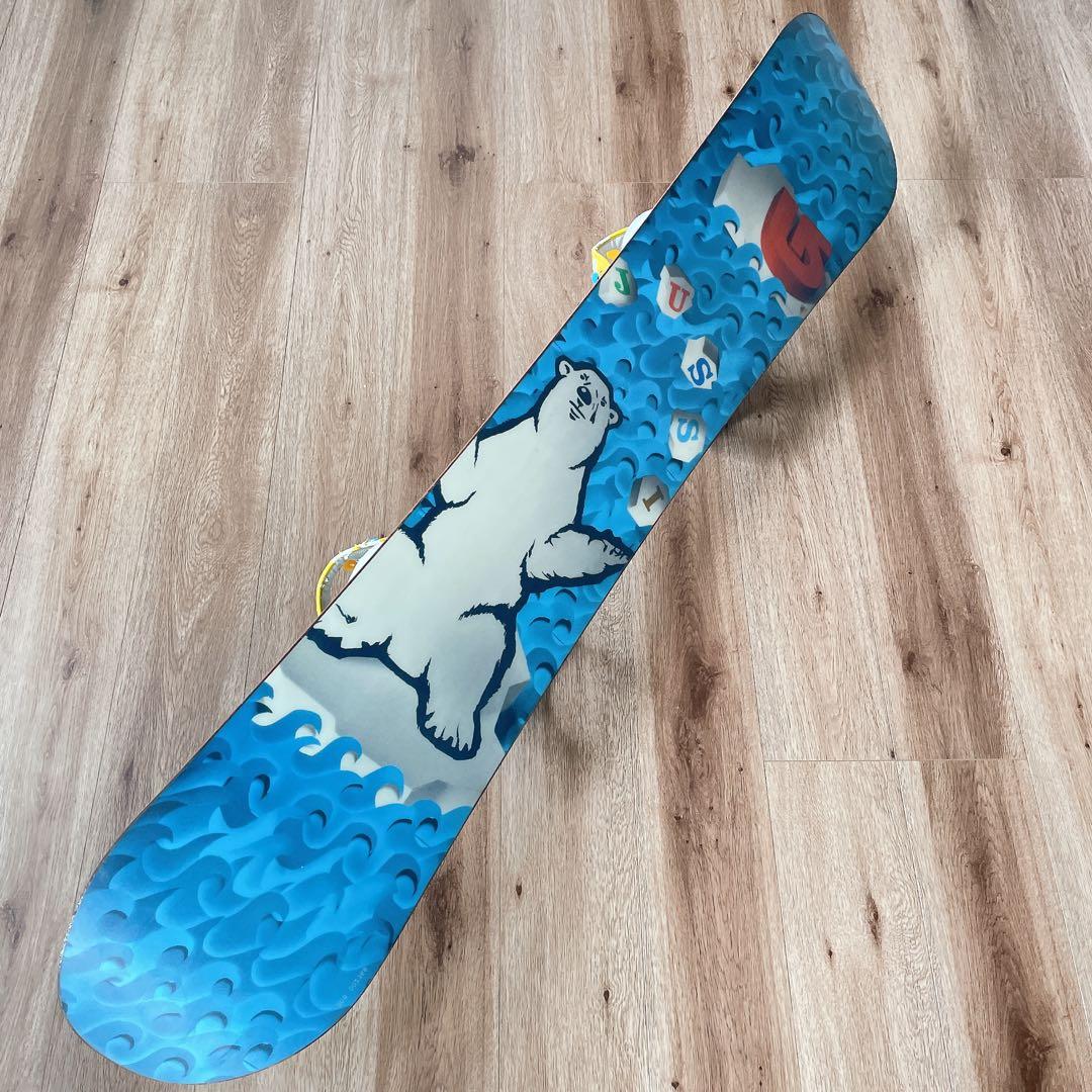 Burton バートン　156cm ビンディグ　　白熊