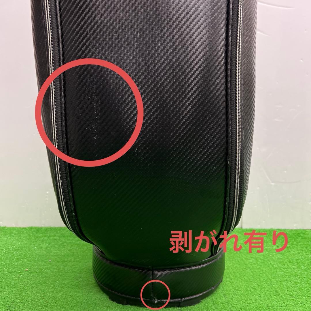 アダバット Adabat キャディバッグ　8インチ ブラック メンズ　ゴルフ