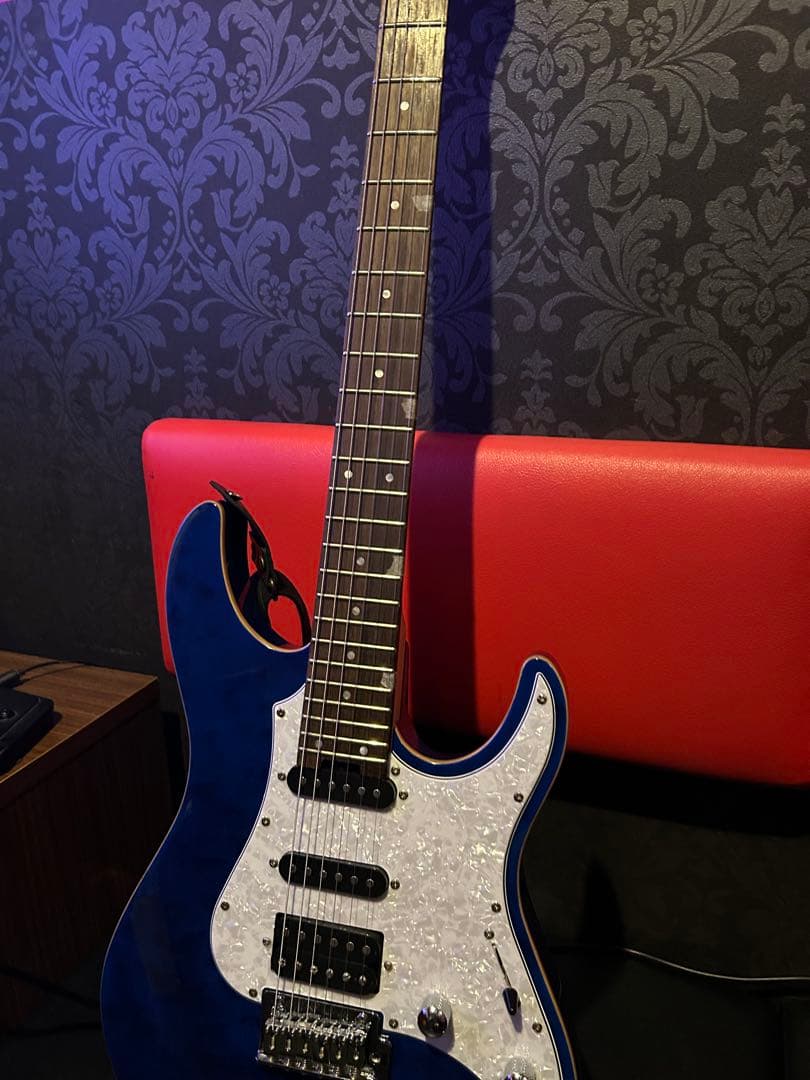 grassroots g-snapper-CTM シースルーブルー(エレキギター