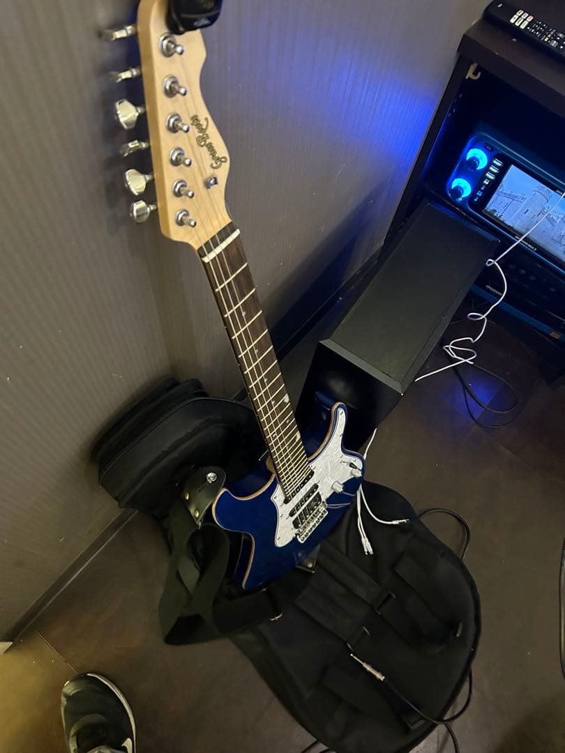 grassroots g-snapper-CTM シースルーブルー(エレキギター