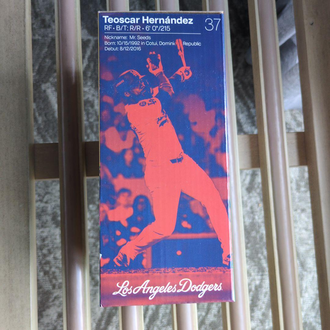 LAドジャース　テオスカー・ヘルナンデス　ボブルヘッド