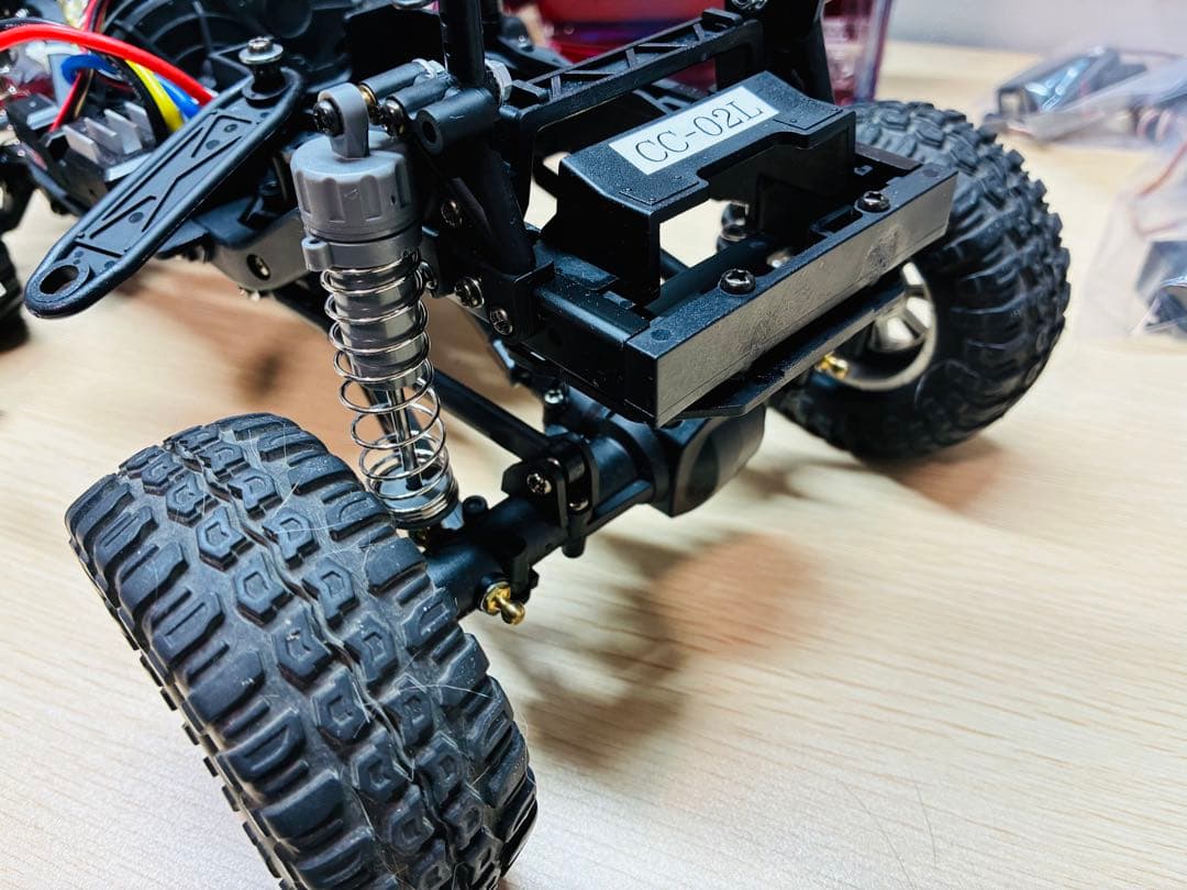 ラジコン　タミヤCC-02 ハイラックス　フルセット