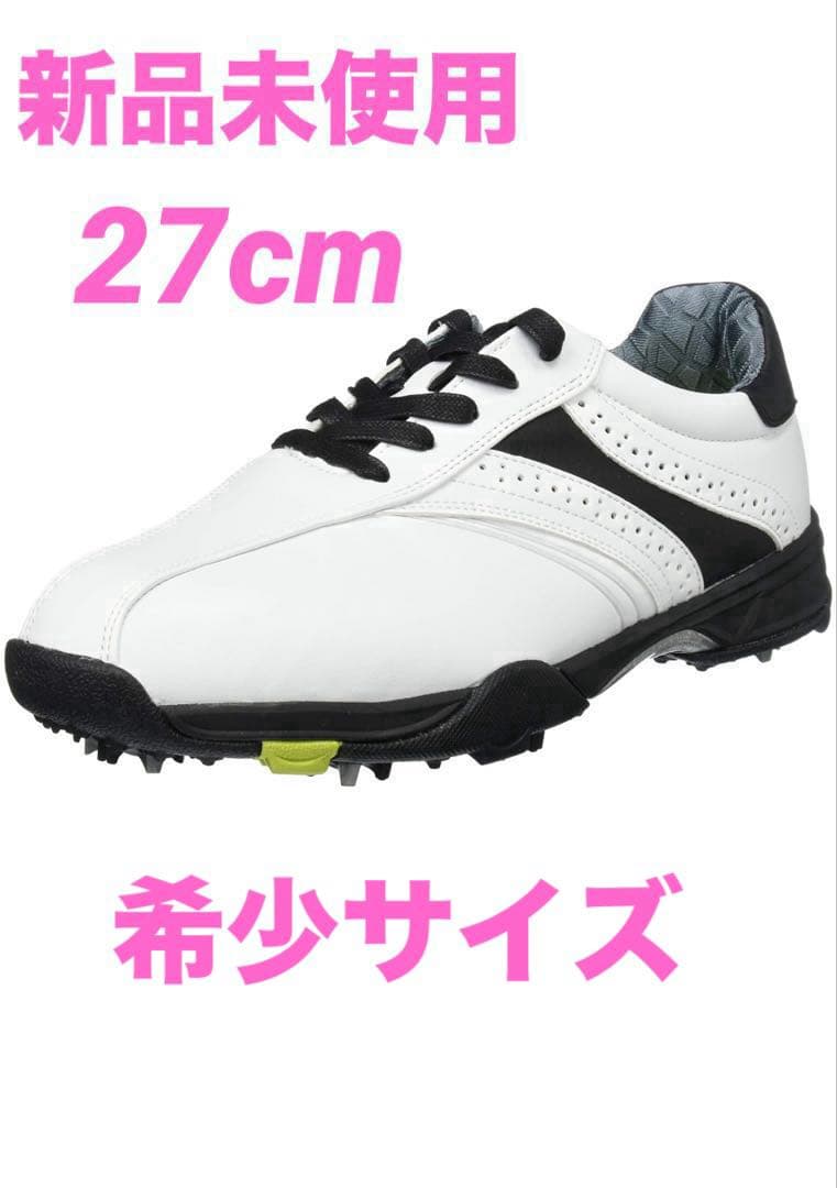 【新品】 27.0cm LYNX(リンクス) ゴルフシューズ LXSH-7568