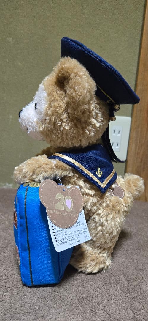 ディズニー ダッフィー 20周年 ぬいぐるみ　ディズニーシー　お顔厳選