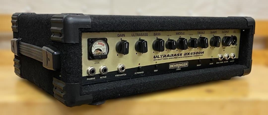 【最終値下げ：美品】Behringer BX4500H ベースアンプ 動作良好②