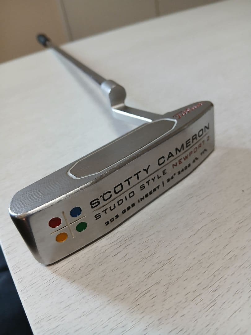 【超美品】GSSインサート:スコッティキャメロンスタジオスタイル　ニューポート2