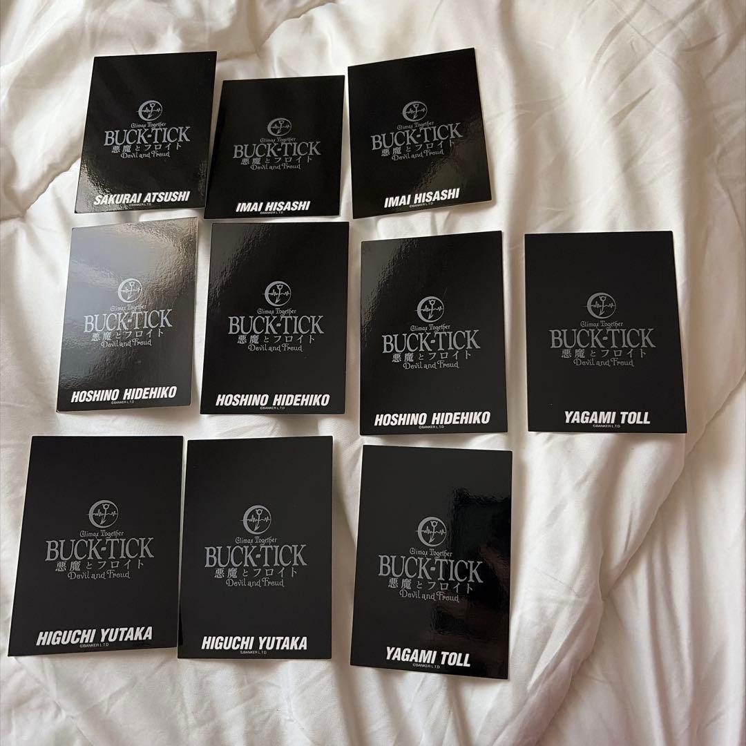 BUCK-TICK 2004悪魔とフロイト　トレカ10枚