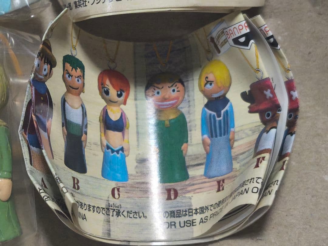 テレビアニメ　ワンピース　こけっきー　　 ４種　ゾロ　ナミ　ウソップ　サンジ