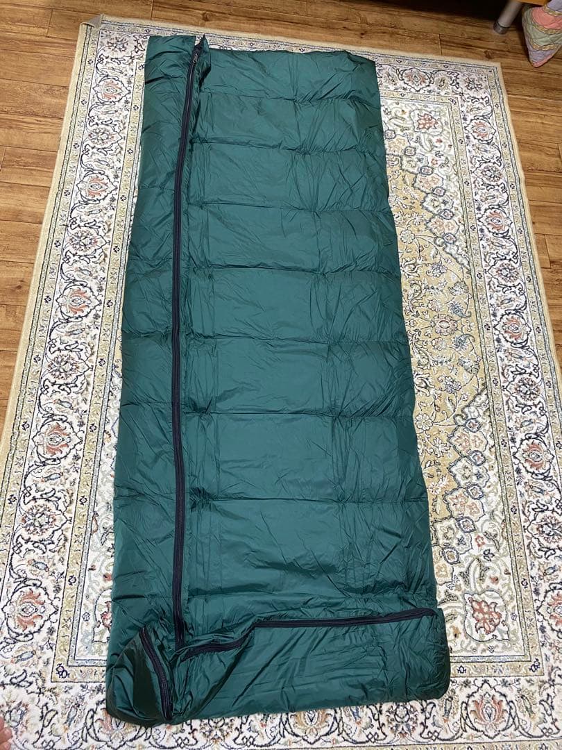 NANGA 緑色 寝袋