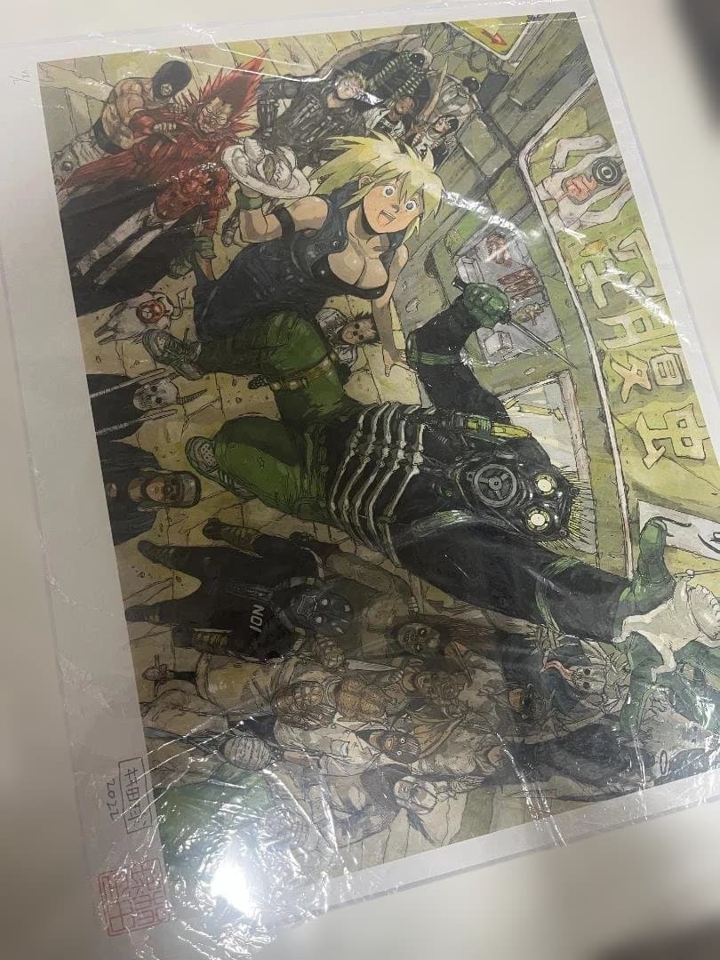 ドロヘドロ林田球直筆サイン入り複製原画　ドロヘドロ原画展