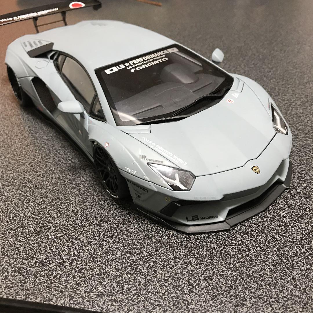 最終価格！1/18 autoart lb works aventador