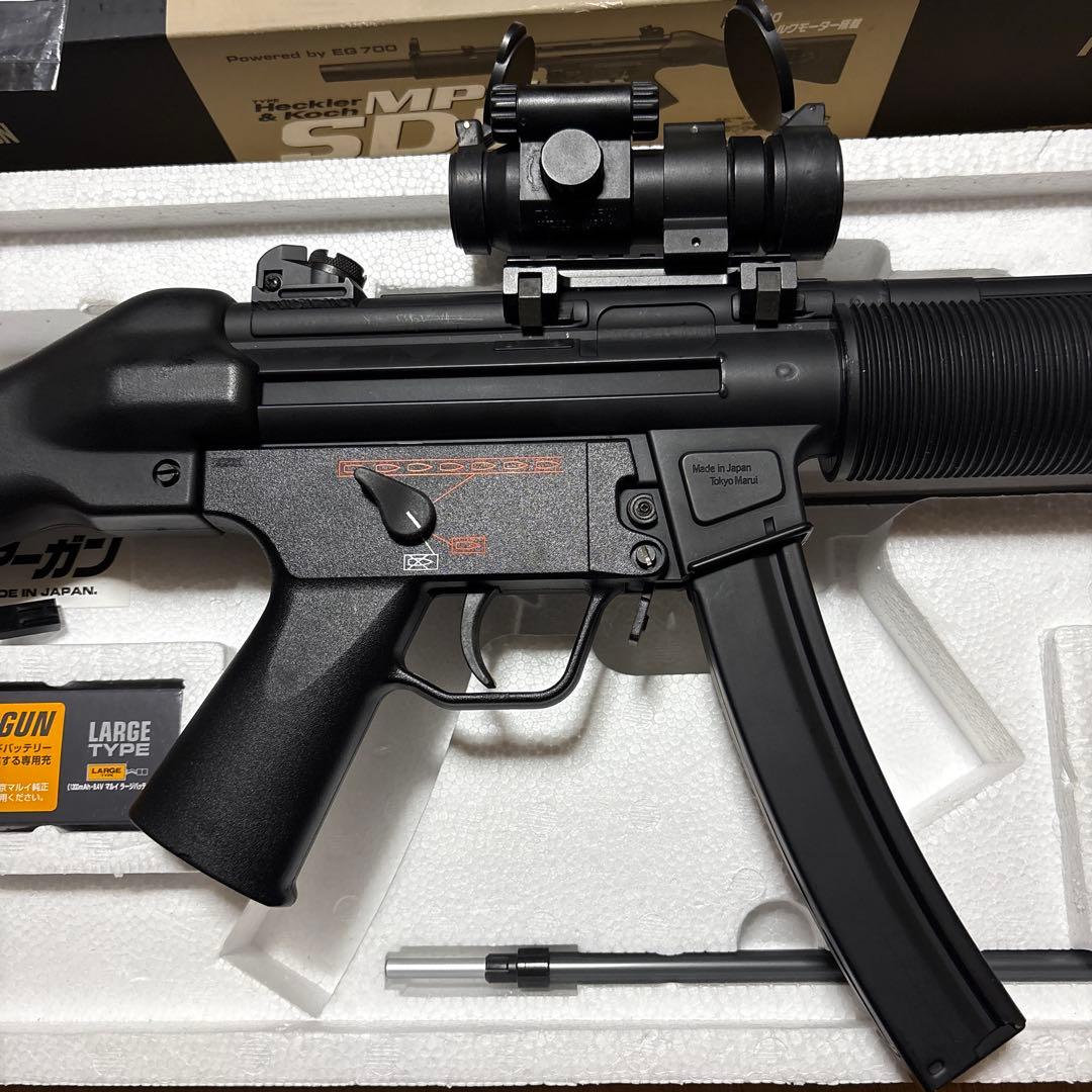 美品 東京マルイ スタンダード電動ガン MP5 SD5 セット 次世代 好きにも