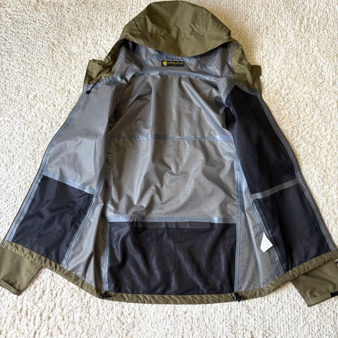 KAPELMUUR カペルミュール ウォータープルーフライトジャケット カーキ
