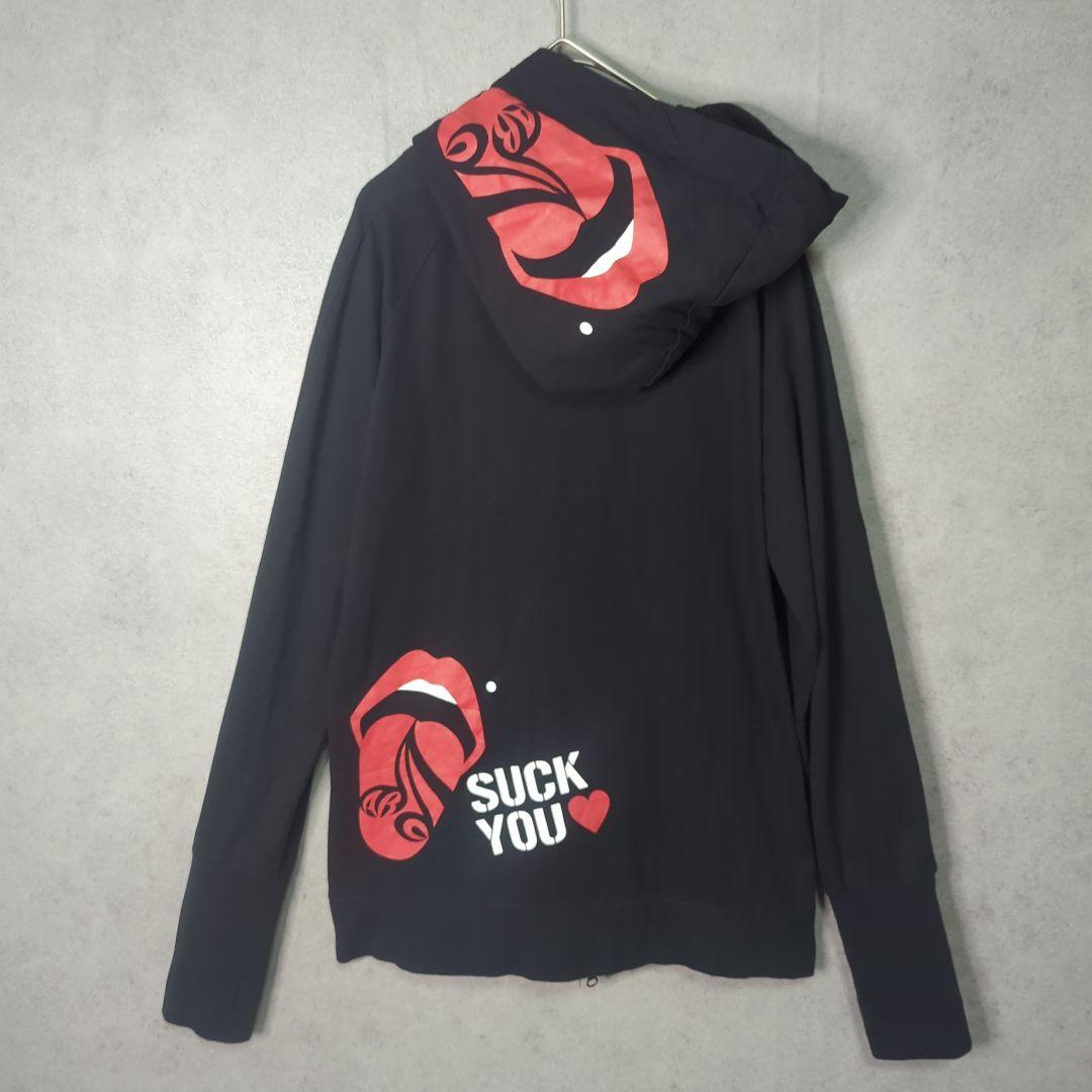 Acid Black Cherry フード付き　パーカー　フリーサイズ　レア