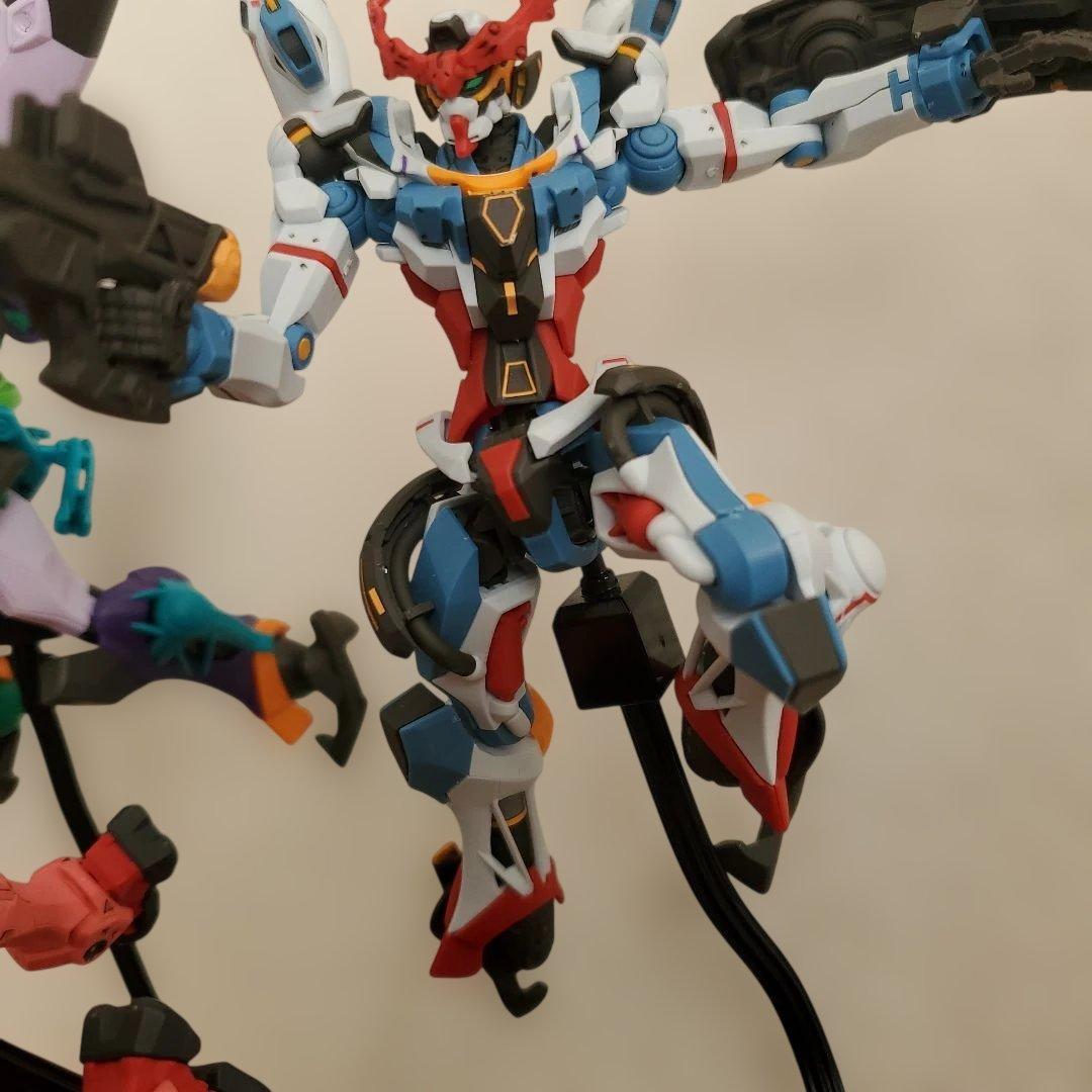 HG ガンプラ ジークアクス　ジフレド　赤いガンダム セット　プレミアムマット