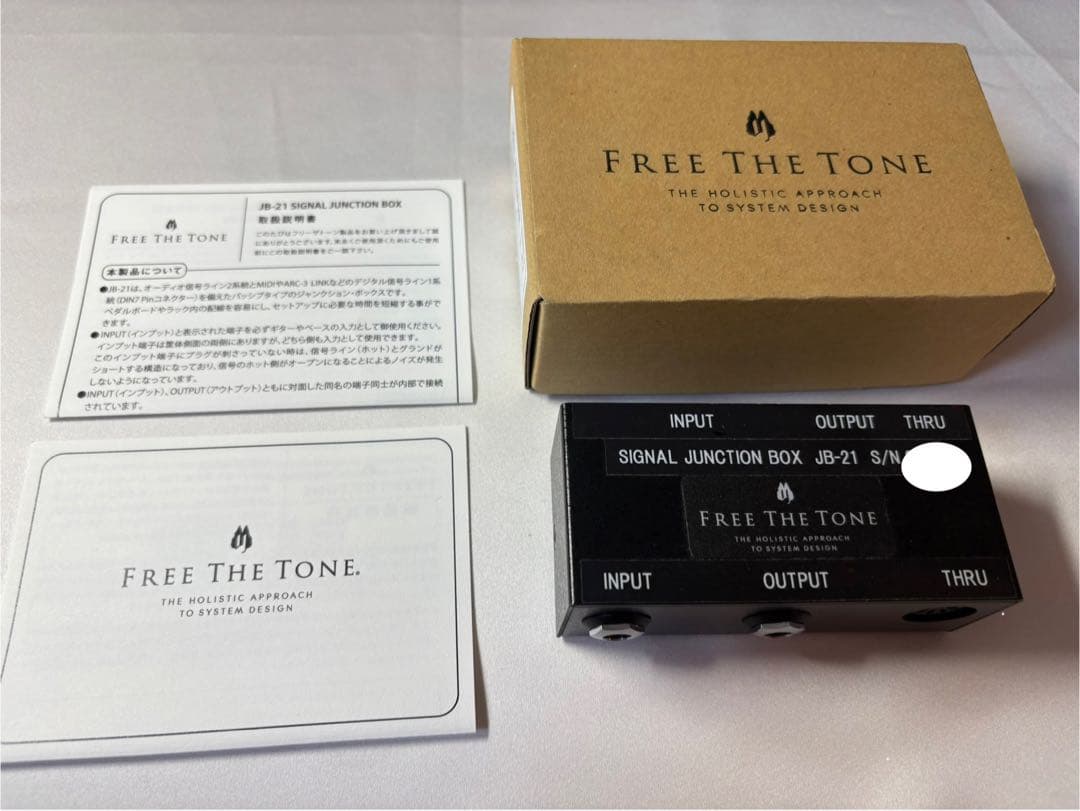 フ*ー様 FREE THE TONE シグナルジャンクションボックス JB-21