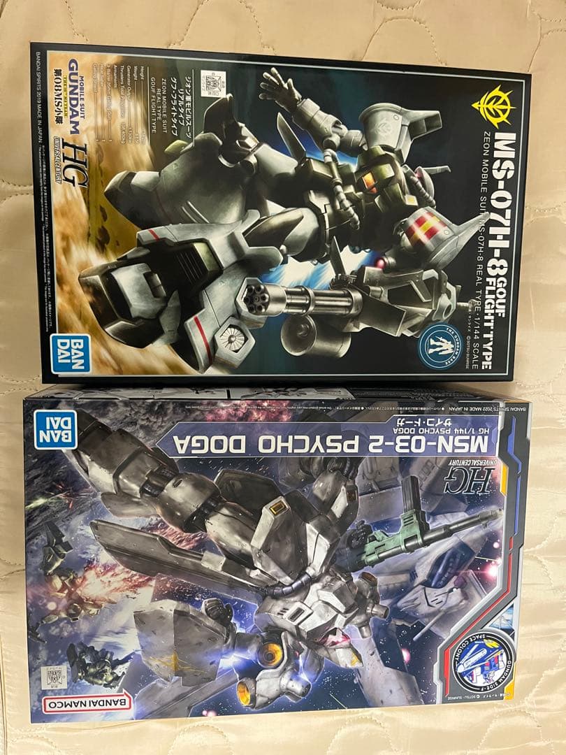 ガ*ん様 HG 1/144 サイコ・ドーガ　HG 1/144 グフ・フライトタイ