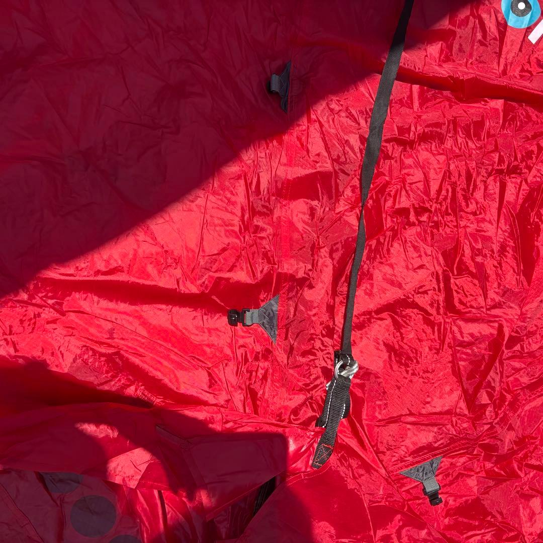 HUSKY FIGHTER 3-4 テント 3-4人用 レッド