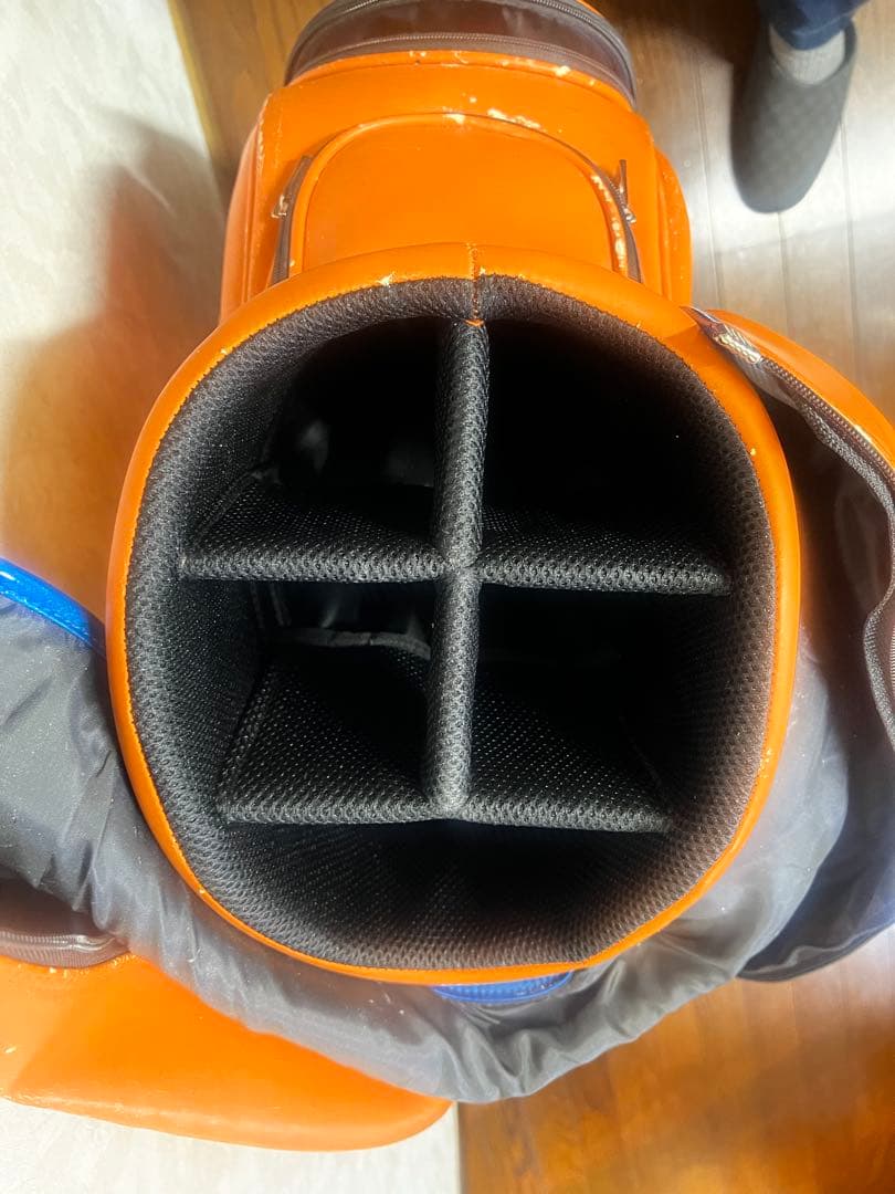 CASTELBAJAC ゴルフバッグ オレンジ