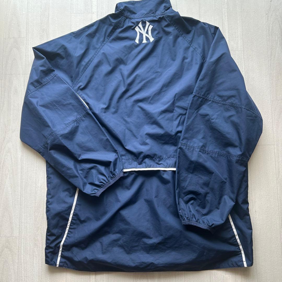 Nike Yankees ハーフジップジャケット プルオーバー　M ネイビー
