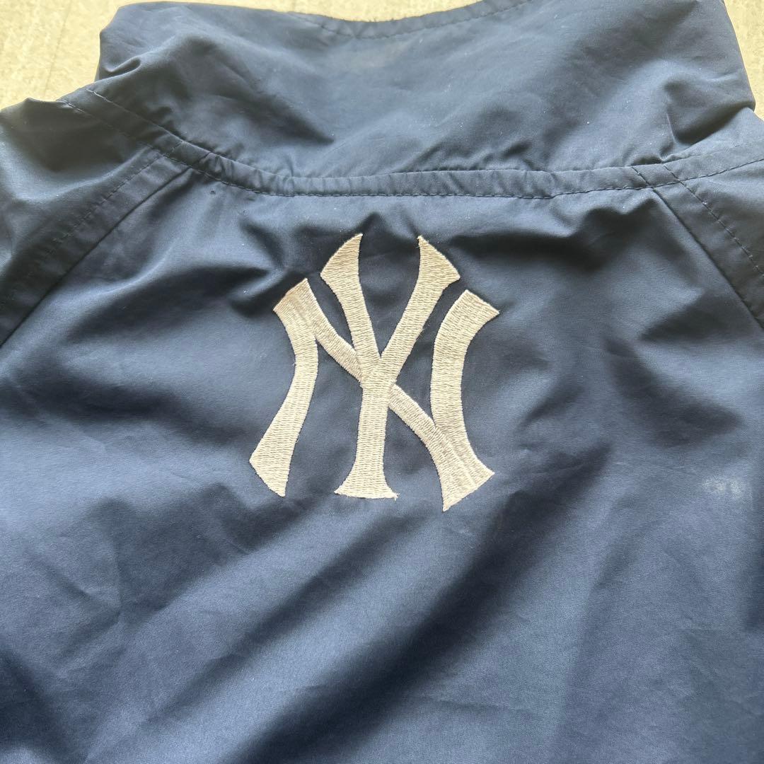 Nike Yankees ハーフジップジャケット プルオーバー　M ネイビー