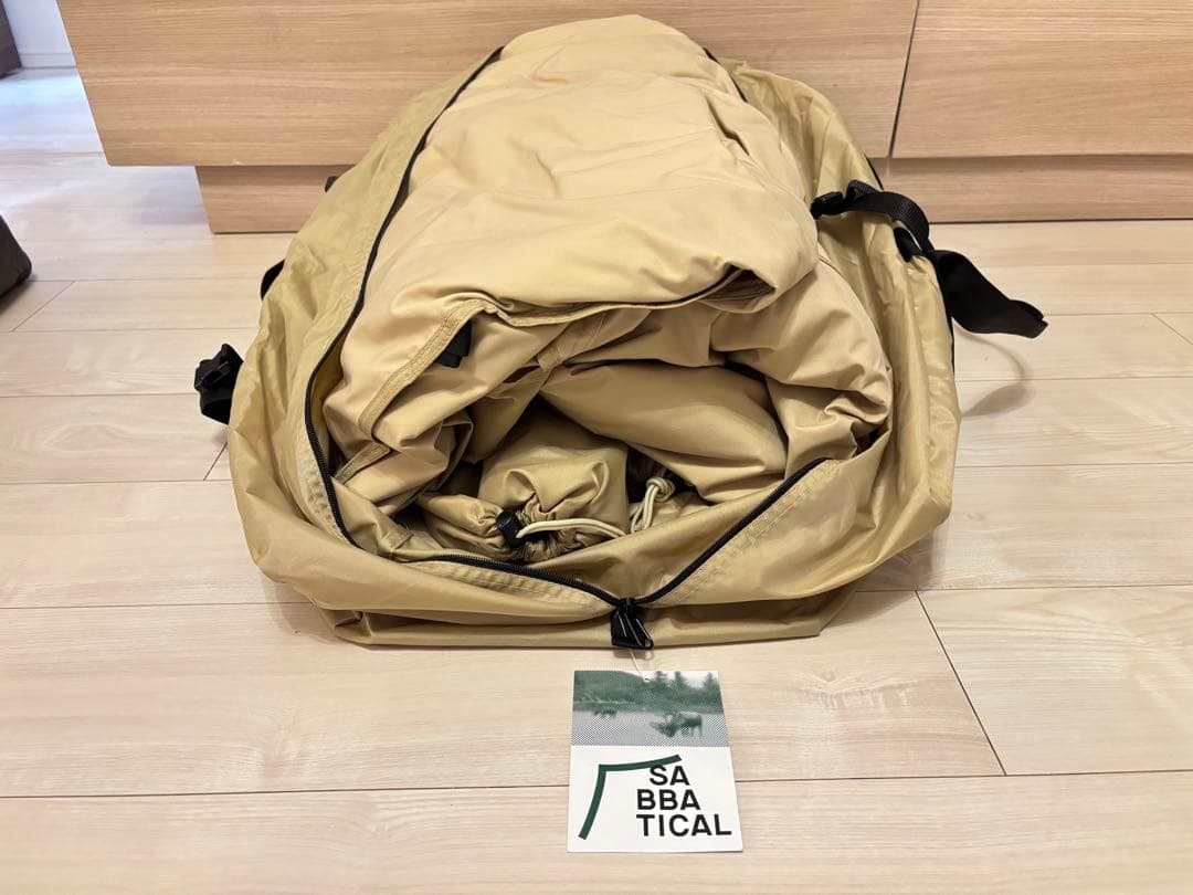 SABBATICALモーニンググローリーテント/インナーテント/グラウンドシート