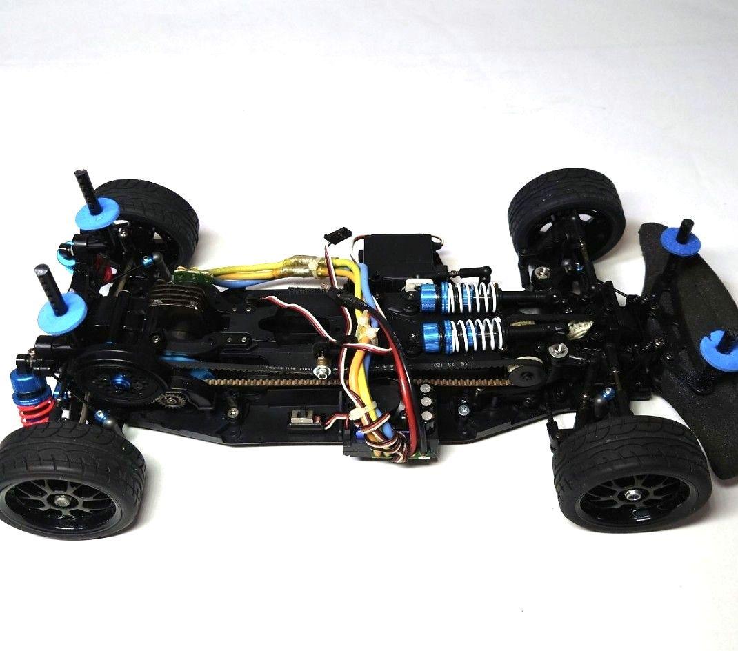 タミヤ 田宮模型 TA06 PRO GT300 SUBARU BRZ メカ付