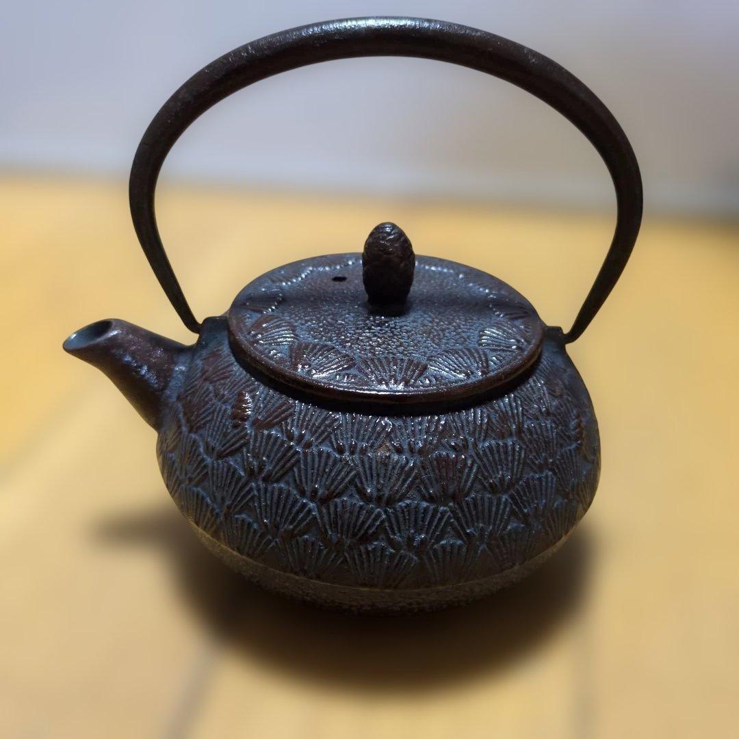 鉄瓶　南部鉄器　三厳堂、丸善　３点セット